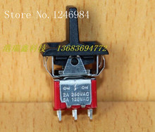[SA]P14 dual six-foot stalls black handle small toggle switch toggle switch Q13 3MD3 Deli Wei cranks--50pcs/lot 2024 - buy cheap