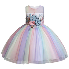 Girl's Clothes Wedding Party Pageant Formal Girls Party Dresses for Baby Girl Clothes Kids Toddler Birthday Costume 3-10 Years 2024 - buy cheap