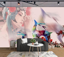 Decorative wallpaper Drama beauty background wall painting 2024 - buy cheap