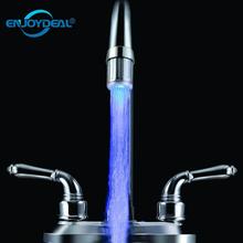 Luminous Glow Light LED Water Faucet Light Changing Glow Shower Head Kitchen Faucets Shower Tap Aerators blue/3colors/7colors 2024 - buy cheap