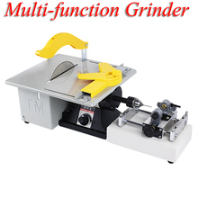 Multi-function Bench Grinder 350W Jade Carving Beads BeesWax Polishing Cutting Small Bead Punching Machine QLD-1 2024 - buy cheap