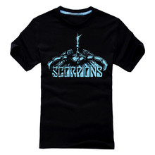 13 designs Streetwear Scorpions Rock Brand men women shirt mma fitness Hardrock heavy Metal 100%Cotton illustration camiseta 2024 - buy cheap