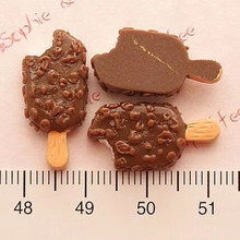10Pcs/Lot Coffee Chocolate Popsicle Polymer Slime Box Toy For Children Charms Modeling Clay DIY Accessories Kids Plasticine 2024 - buy cheap