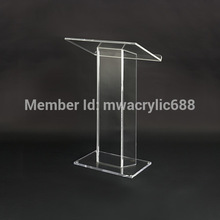 pulpit furniture Free Shipping Soundness Modern Design Cheap Acrylic Lectern acrylic podium 2024 - buy cheap