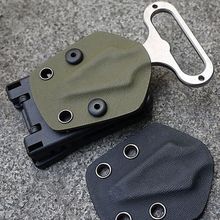 EDC Gear Многофункциональный K оболочка Kydex ремень с ножнами зажим для талии Универсальный Открытый лагерь Портативные Инструменты 2024 - купить недорого