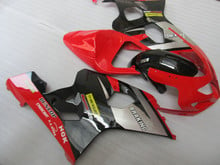 Kit de carenado de motocicleta para GSXR600 750 K4 04 05 GSXR 600 GSXR750 2004 ABS, juego de carenados en rojo y plateado y negro + regalos SG54 2024 - compra barato