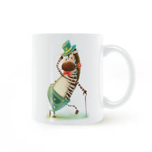 Mr. Zebra Mug Coffee Milk Ceramic Cup Creative DIY Gifts Home Decor Mugs 11oz T465 2024 - buy cheap