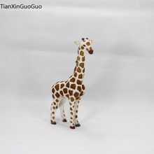 large 25x8x40cm simulation giraffe hard model,polyethylene&furs cute giraffe handicraft prop,home decoration craft gift s0737 2024 - buy cheap