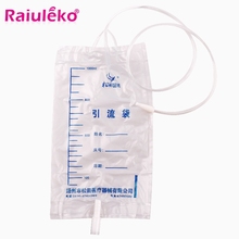 Free Shipping 5 Pcs 1000ml Medical Health Drainage Bag Male Urine Bag Anti-Reflux Urine Collector Bag Urinary Catheter 2024 - buy cheap