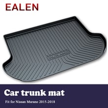 EALEN For Nissan Murano 2015 2016 2017 2018 Styling Boot Tray Waterproof Anti-slip mat Accessories 1Set Car Cargo rear trunk mat 2024 - buy cheap