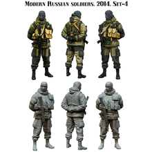 1/35 Modern Russina soldiers Resin kit soldiers GK Modern military subject matter Uncoated No colour 2024 - buy cheap