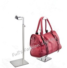 Suporte de mochilas feminino de aço inoxidável, suporte de mostruário removível ajustável com 10 peças 2024 - compre barato