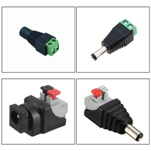 DC Male Female Connector Tool-free Apply Free Welding Plug Adapter for 3528 5050 Single Color 2 pin led strip wire connector 2024 - buy cheap