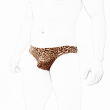 Calzoncillos sexys de leopardo para hombre, ropa interior suave y transpirable, cómoda, Cueca, novedad de 2019 2024 - compra barato