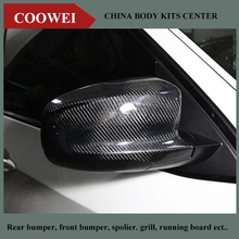 09-13 X5 M X6 M Style Carbon Fiber Side Mirror Covers For BMW X5M / X6M 2024 - buy cheap