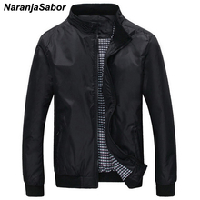 Naranjasabor jaqueta masculina corta-vento de primavera e outono, casaco casual estiloso e de marca 4xl, 2020 2024 - compre barato