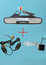 Câmera para vista traseira de mercedes-benz smart r300 r350 com chip ccd colorido e monitor de espelho retrovisor de 4.3 pol. 2024 - compre barato