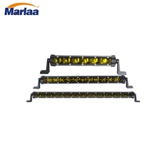 Marlaa 7 "14" 20 "26" 32 "6D Led barra de luz haz de una sola fila de trabajo luces de conducción 4x4 SUV OffRoad barra lámpara 12V 24V ámbar 2024 - compra barato