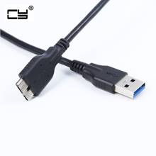Кабель USB 3,0, кабель для передачи данных для жесткого диска с разъемом A папа на Micro B, Удлинительный шнур USB, Удлинительный шнур 30 см/100 см 2024 - купить недорого
