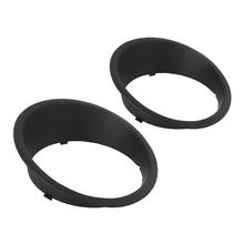 1Pair ABS Front Light Headlight Trim Cover Bezels Black Car Accessories Car Styling for Jeep for Wrangler JK 2007-2017 Headlight 2024 - buy cheap