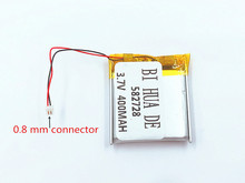 Bateria de li-polímero recarregável, para q50 g700s k92 g36 y3 smart watch mp3 582728 3.7 400 v 582828 mah li-po 2024 - compre barato