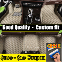 Good quality Custom car floor mats for BMW 5 series E39 E60 E61 F10 F11 F07 GT 520i 525i 528i 530i 535i 530d 3D carpet liners 2024 - buy cheap