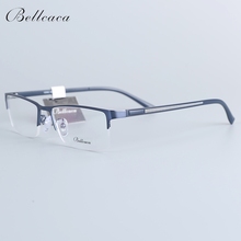 Bellacca-montura para gafas de hombre, lentes ópticas transparentes para ordenador, gafas de ojo transparente, montura para gafas masculinas, 12002 2024 - compra barato