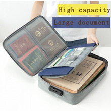 JXSLTC-Bolsa de almacenamiento de documentos catiónica, bolsa de clasificación de pasaporte, de gran capacidad, multicapa 2024 - compra barato