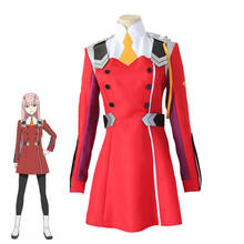 Anime DARLING in the FRANXX 02 Zero Two Women Dress Cosplay Costume CODE 002 Halloween Party Role Play Uniform 2024 - buy cheap