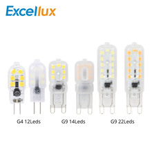 G4 G9 Led Light Bulbs AC 220V Led Bulb Lamps SMD 2835 For Decoration 12Leds 14Leds 22Leds Home Lighting Spotlight Energy Saving 2024 - buy cheap
