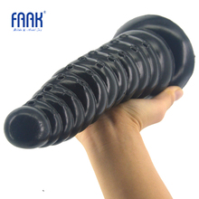 FAAK-tapón anal largo para adultos, consolador anal con ventosa, productos para masturbación de próstata, masaje 2024 - compra barato