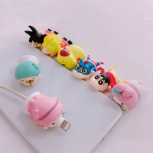 Newest Cable Accessory Cable Animal Bites Cartoon USB Charger Data Cable Cord Protector For iphone 8 7 6 USB cable protection 2024 - buy cheap