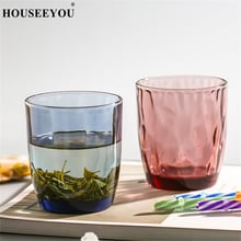HOUSEEYOU 6Pcs/set Crystal Engraving Wine Glass Goblets Water Tea Cup Juice Cocktail Drinking Tumbler Bar Restaurant Tools 2024 - buy cheap