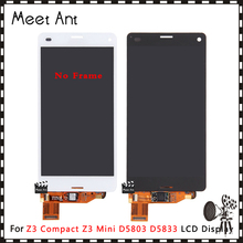 High Quality 4.6'' For Sony Xperia Z3 Compact Z3 Mini D5803 D5833 LCD Display Screen With Touch Screen Digitizer Assembly 2024 - buy cheap