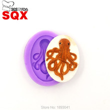 Cute Mini Octopus Silicone Mold Cupcake Fondant Cake Decorating Tools Chocolate Candy Molds Kitchen Cake Baking Tools LH36 2024 - купить недорого