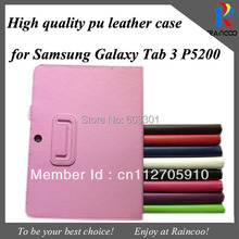 Чехол-подставка для планшета samsung galaxy tab 3, P5200, 10,1 дюйма, из искусственной кожи, с рисунком личи, для galaxy Tab3 10,1, P5210 2024 - купить недорого
