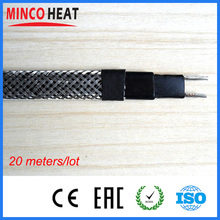 Minco Brand Pipe Defrost Cable Road Deicing Self Regulating Electric Heating Cable Heater Wire With Metal Braid Explosion Proof 2024 - buy cheap