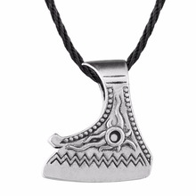 Colgante eslavo nostálgico, collar de colgante Perun, hachas vikingas, hijo del sol, amuleto, pagano, joyas de Talismán 2024 - compra barato