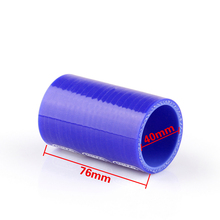 Areyourshop-tubo de vácuo universal em silicone, conexão para intercooler, 76mm, 40mm 2024 - compre barato