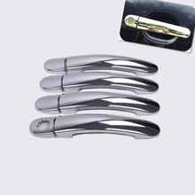 FUNDUOO FOR SEAT ALTEA 2004-2016 CHROME DOOR HANDLE COVERS TRIM SET TDI FSI TFSI GPL LPG FR XL 2024 - buy cheap