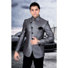 (Jacket + black pants) men's suit stand collar smoking men's suit latest fashion creative tuxedo Terno slim suit jacket 2024 - buy cheap