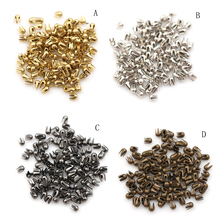 100pcs/lot Mini 2mm Buckle Super Small Mini Round Bead Claw Hammer DIY Bag Parts Accessories Wholesale 2024 - buy cheap