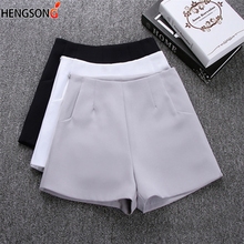 Summer Women Sports Shorts New Tennis Shorts Pockets Zipper Solid Female High Waist Sporting Shorts 2024 - buy cheap