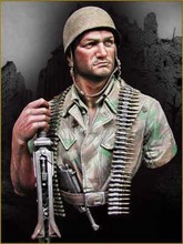 1/10 Resin Bust Building Kit Paratrooper Soldier 2024 - buy cheap