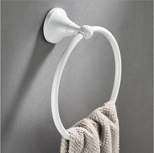 New White towel ring bathroom accessories towel rack luxury towel holder 2024 - buy cheap