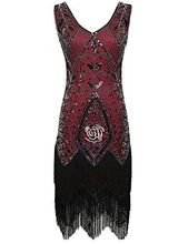 drop shipping best seller 100 Ladies 20s 1920s Roaring Flapper Costume Black Blue Sequin Gatsby Fancy Dress 2024 - buy cheap