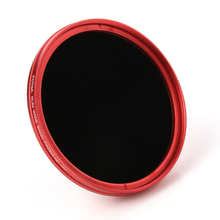 FOTGA ультратонкий 72 мм фейдер Регулируемый переменный ND фильтр для объектива ND2 ND8 ND400 красный 2024 - купить недорого