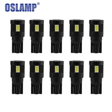 Oslamp-bombillas Led T10 W5W para coche, luz de marcha atrás, Color blanco SMD 5630, 10 Uds. 2024 - compra barato