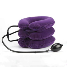 Inflatable Air Cervical Neck Traction Neck Massage Soft Brace Device for Headache Head Back Shoulder Neck Pain Massager Pillow 2024 - buy cheap