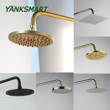 YANKSMART-Cabezal de ducha de baño antiguo de cobre, cabezal de ducha para grifo de baño, pulverizador 8 sin brazo 2024 - compra barato